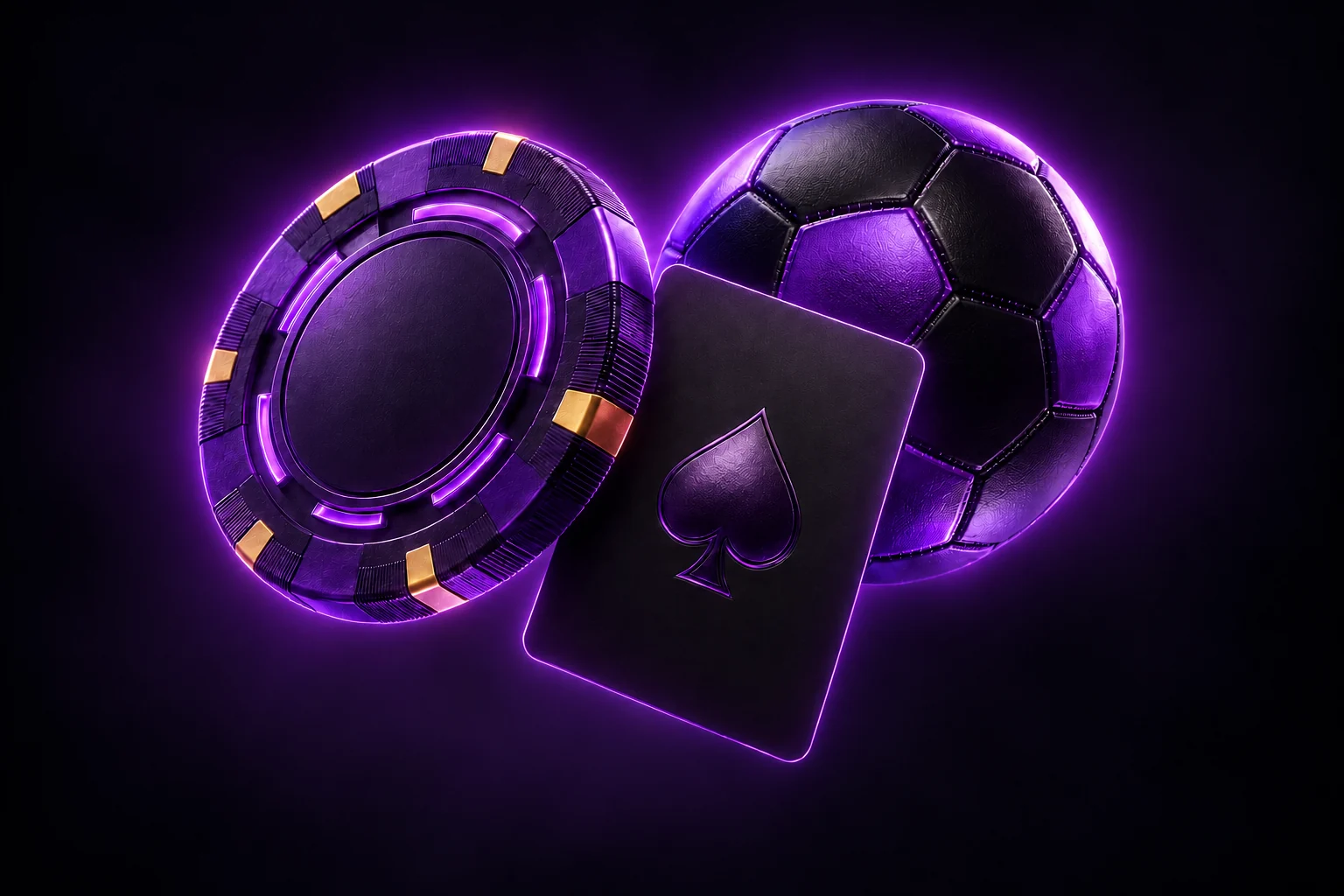 Purple and gold illustration for home
